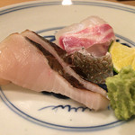 樋口 - 2015/12_真鯛と鰆のお造り