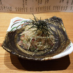 かま田 - 縞鯵なめろう