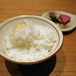 かま田 - 土鍋ごはん・香の物