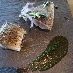 ピッツェリア カンテラ - 北海道産新さんまとジャガイモのマリネ