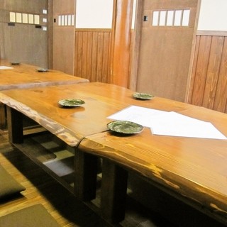 We have renovated the store and now have private seats with horigotatsu seats!