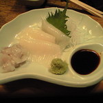 史泉 - 赤いか刺身