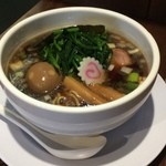 ド生姜ラーメンほうれん草増し