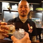 ひげ坊主 - H.27.12.11.夜 店主様と乾杯♪【掲載許諾済】