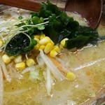 味噌一 - 味噌ラーメン　太麺　2015.12