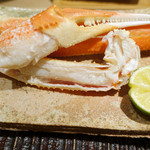 神楽坂 石かわ - 湯で蟹爪201512