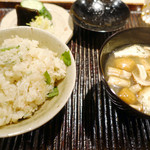 神楽坂 石かわ - 蟹ご飯セット201512