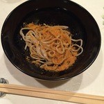 沢田鮨 - イカスミそば