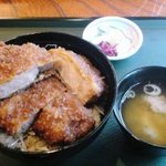 青い塔 - ロースかつ丼