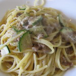 Collinetta - 孔牛挽肉とズッキーニのパルメザンチーズ和え（日替わりパスタ）