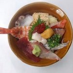 すし処鮓や - 五色丼￥1200