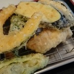 天ぷら食堂ゑびすや - 各種野菜たち♪