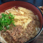 あずみ野 - 肉ごぼううどん