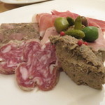 オステリア オージオ ソット - 【再訪5】肉前菜の盛り合わせ