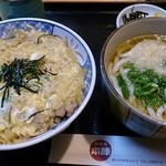 和食処　本陣 - 親子丼セット