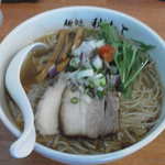 麺処 秋もと - 塩大盛　細麺