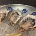 ペスカデリア - 牡蠣の食べ比べセット