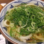 丸亀製麺 - 小えびかき揚げ、鶏天、いなり（2015年12月）