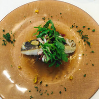 リストランテ　ウミリア - メイン:寒鰆のアクアディマーレ。お魚の大きいことこと大きいこと！ふわふわぷりぷりな身が美味