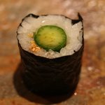 鮨 さいとう - 2015/12梅しそカッパ巻