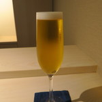 日本料理 みや  - 27年12月　生ビール