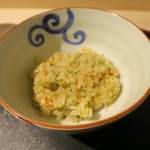 日本料理 みや  - 27年12月　炊き込み御飯　取り分けて