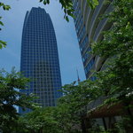 精進料理 醍醐 - 入り口近邊（あたり）より遙か芝の電波櫓（やぐら）を望む