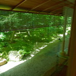 精進料理 醍醐 - 部屋に續く中庭（なかには）