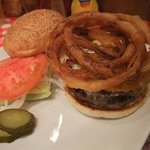 ブルーチーズバーガーWパティ