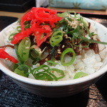 肉ちゃんうどん - ミニ肉めし