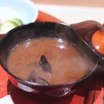 てんぷら 深町 - シジミ汁
