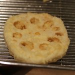 てんぷら 深町 - 加賀蓮根