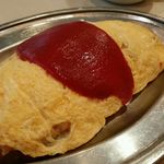 蜂の子 - シンプルなオムライス