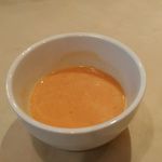 蜂の子 - 京人参とカボチャのポタージュ