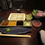 銀座 串かつ凡 - テーブルセッティング