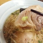 味のさつま - チャーシュー厚めの二枚！