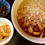 百楽庵 - キノコ蕎麦