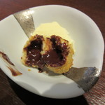 銀座 串かつ凡 - フォンダンショコラ　断面