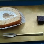 発酵マルシェ - 甘酒ロールケーキ＆発酵生チョコ☆(2015年12月)