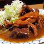 岸田屋 - 岸田屋(都内中央区月島)牛にこみ480円