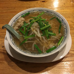 居酒屋あさひ奈 - もつラーメン、塩味です。