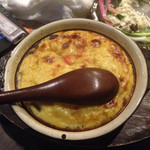 漁平の鍋 - 明太チーズふわ玉