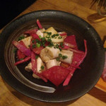 漁平の鍋 - 三崎マグロ白子ぽん酢