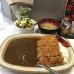 キッチン南海 - H27.12 本日のサービス：カツカレー