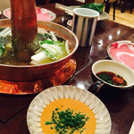 ざくろ - 国産牛のしゃぶしゃぶセット