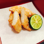 ざくろ - 小ふぐ唐揚げ