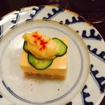 ざくろ - アスパラ豆腐