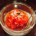 ざくろ - トマトサラダ