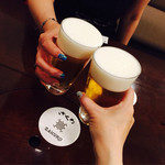 ざくろ - 生ビール