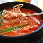 まる韓 - 豆腐チゲ(アップ)
